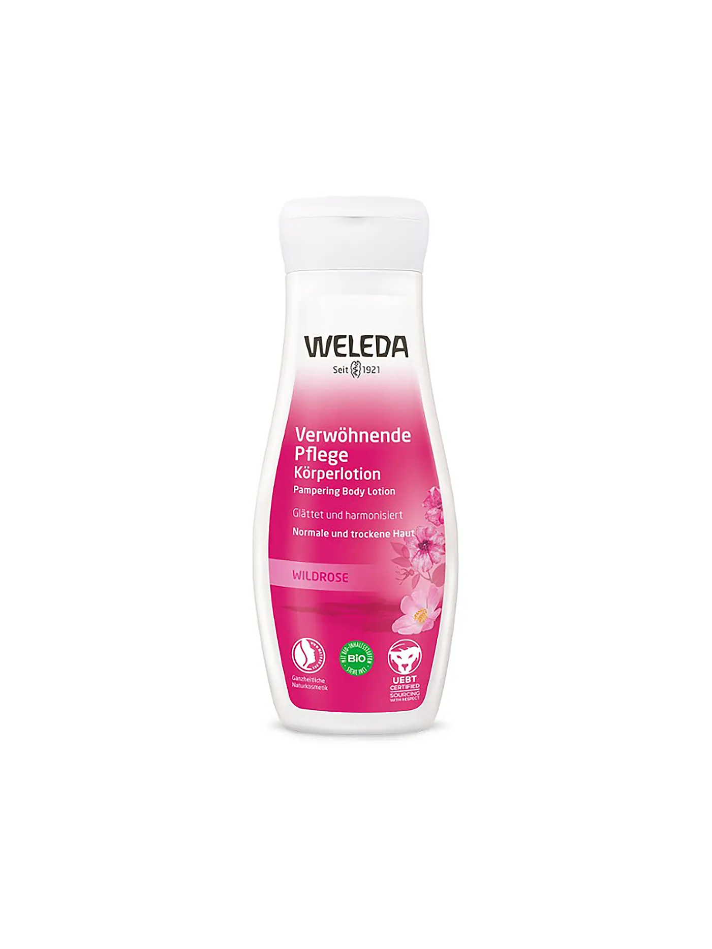 WELEDA | Verwöhnende Pflege Körperlotion Wildrose 200ml | 